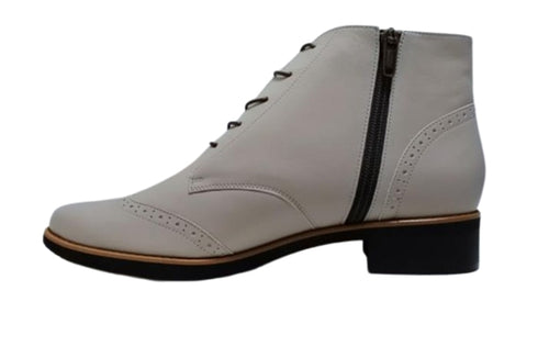 【…AShiOtO A91330 ライトグレー】サイドジップメダリオンチャッカーブーツ